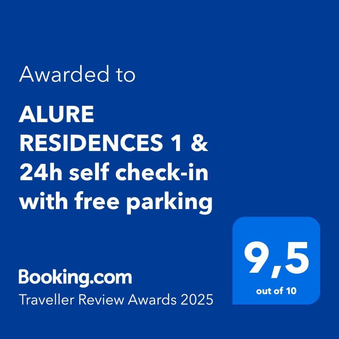 Alure Residences 1 & 24H Self Check-In, Free Parking In Front Of The Apartment Building, New Building, Terrace, Cafe With Breakfast In The Apartment Building, Next To The Aqua Park Banská Bystrica Extérieur photo